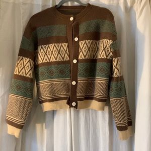 Patterned Cardigan